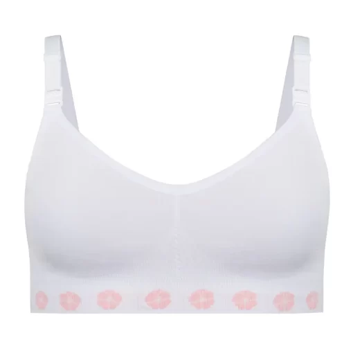 Fleur Wireless Bamboo Bra White - TL001D