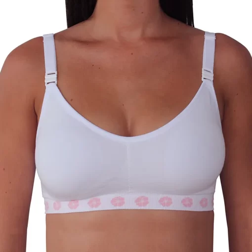 Fleur Wireless Bamboo Bra White - TL001D - Image 3