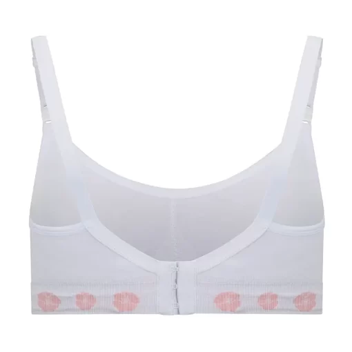 Fleur Wireless Bamboo Bra White - TL001D - Image 2